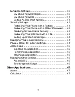 Preview for 7 page of Zte V809 User Manual