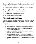 Preview for 58 page of Zte VF945 User Manual