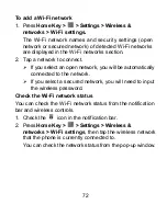 Preview for 72 page of Zte VF945 User Manual