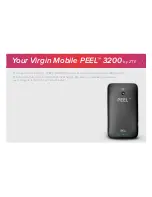 Предварительный просмотр 3 страницы Zte Virgin Mobile PEEL 3200 User Manual