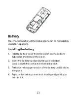 Предварительный просмотр 24 страницы Zte Vodafone 353 User Manual