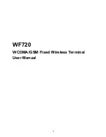 Предварительный просмотр 1 страницы Zte WF720 User Manual