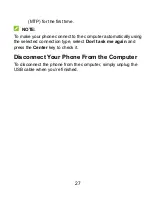 Preview for 27 page of Zte Z2321A User Manual