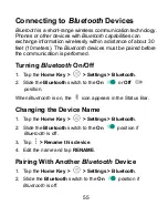 Preview for 55 page of Zte Z610DL User Manual