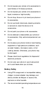 Preview for 16 page of Zte Z6530V User Manual