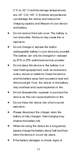 Preview for 17 page of Zte Z6530V User Manual