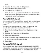 Preview for 46 page of Zte Z667 User Manual