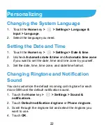 Preview for 22 page of Zte Z716BL User Manual