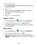 Preview for 65 page of Zte Z716BL User Manual