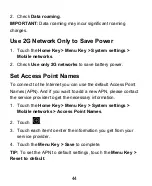 Preview for 44 page of Zte Z792 User Manual