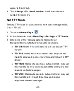 Preview for 65 page of Zte Z792 User Manual