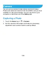 Preview for 106 page of Zte Z837VL User Manual