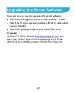 Preview for 147 page of Zte Z837VL User Manual