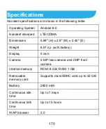 Preview for 170 page of Zte Z837VL User Manual