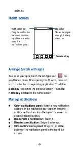 Предварительный просмотр 11 страницы Zte Z850 User Manual