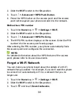 Preview for 59 page of Zte Z852 User Manual