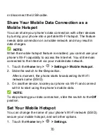 Preview for 70 page of Zte Z852 User Manual