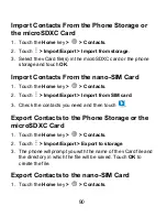 Preview for 90 page of Zte Z852 User Manual