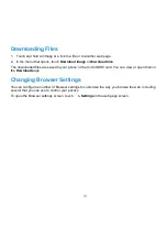 Preview for 73 page of Zte Z855 User Manual And Safety Information