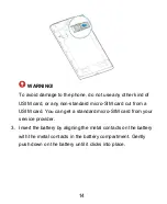 Предварительный просмотр 14 страницы Zte Z955A User Manual