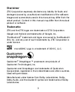 Preview for 3 page of Zte Z955L User Manual