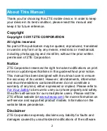 Preview for 2 page of Zte Z971 User Manual