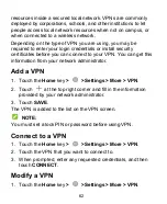 Preview for 62 page of Zte Z971 User Manual