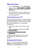 Preview for 20 page of Zte Z992 User Manual