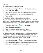 Preview for 66 page of Zte Zinger Z667T User Manual And Safety Information