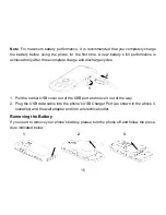 Предварительный просмотр 15 страницы Zte ZTE-C E520 User Manual