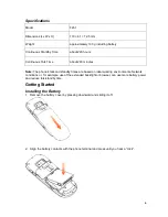 Предварительный просмотр 9 страницы Zte ZTE-C F451 User Manual