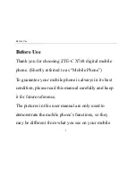 Preview for 16 page of Zte ZTE-C X768 User Manual