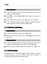 Предварительный просмотр 30 страницы Zte ZTE-G F120 User Manual