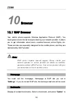 Предварительный просмотр 64 страницы Zte ZTE-G F120 User Manual