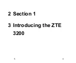 Preview for 10 page of Zte ZTE3200 User Manual