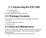 Preview for 11 page of Zte ZTE3200 User Manual