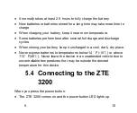 Preview for 16 page of Zte ZTE3200 User Manual