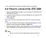 Preview for 17 page of Zte ZTE3200 User Manual