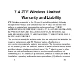 Preview for 42 page of Zte ZTE3200 User Manual