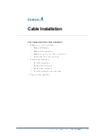 Preview for 55 page of Zte ZXC10 CBTS O1 Installation Manual