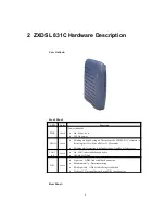 Preview for 6 page of Zte ZXDSL 831C User Manual