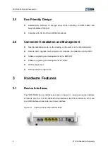 Предварительный просмотр 10 страницы Zte ZXHN F660 Description