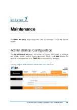 Preview for 63 page of Zte ZXHN H108L Maintenance Manual