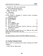 Preview for 11 page of Zte ZXHN H168NW User Manual