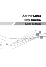 Zte ZXHN H298 User Manual preview