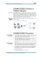 Preview for 16 page of Zte ZXMBW E9200 User Manual