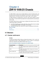 Предварительный просмотр 27 страницы Zte ZXR10 1800-2E Hardware Description