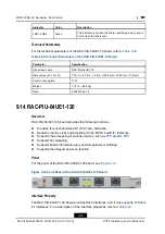 Предварительный просмотр 84 страницы Zte ZXR10 1800-2E Hardware Description