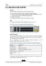 Предварительный просмотр 105 страницы Zte ZXR10 1800-2E Hardware Description