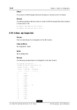 Предварительный просмотр 437 страницы Zte ZXR10 2900E Series Command Reference Manual